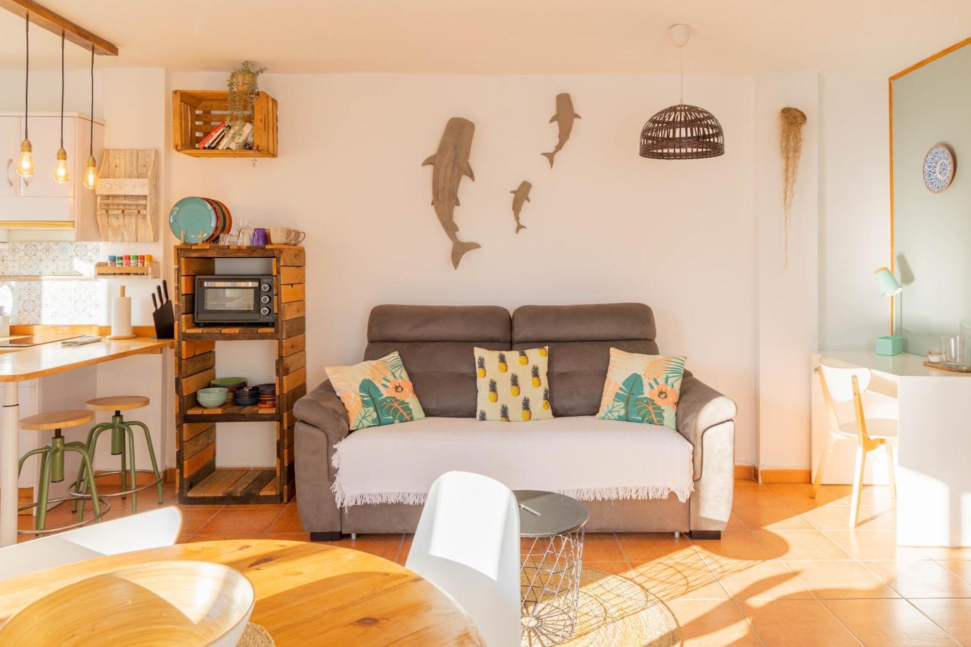 Tarifa Cozy House - Beach View & Balcony 外观 照片